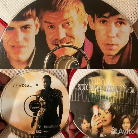 Фильмы на CD и DvD дисках