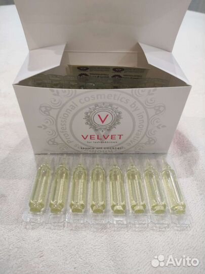 Ампулы Velvet для бровей и ресниц