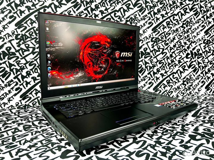 Мега мощный игровой ноутбук MSI для игр на ультрах