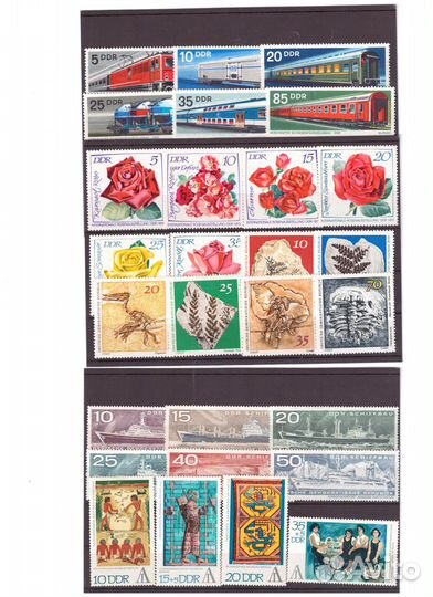 Почтовые марки ГДР