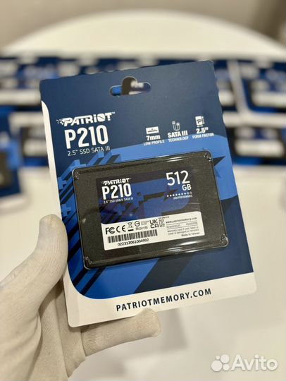 SSD диск Patriot 512Гб