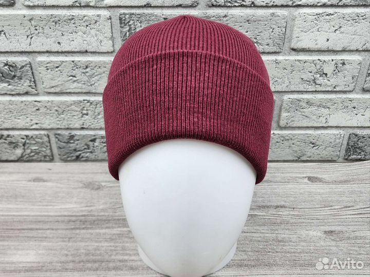 Шапка колпак Trussardi бордовая