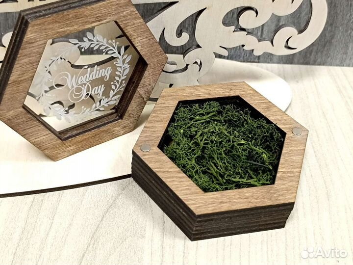 Шкатулка для свадебных колец