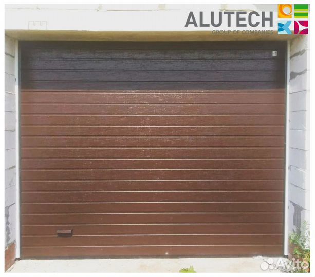 Ворота гаражные alutech