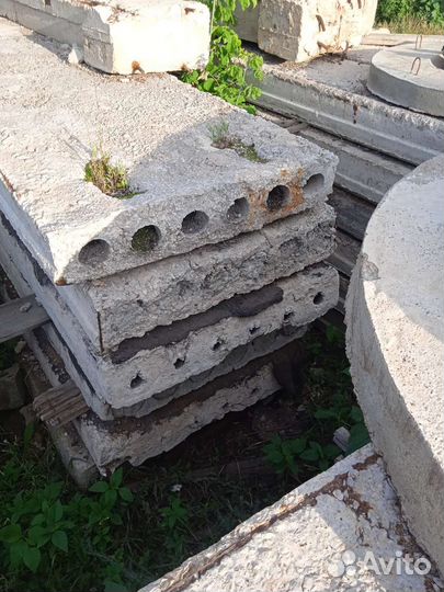 Плиты перекрытия пустотные бу