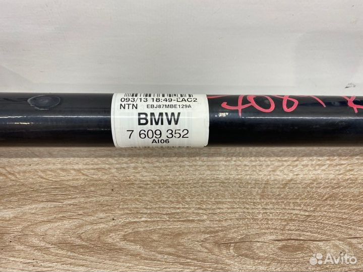 Привод задний правый Bmw 3 F30 N20B20 2013