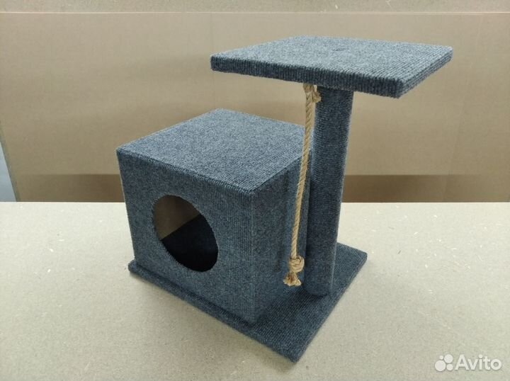 Когтеточка домик для кошки