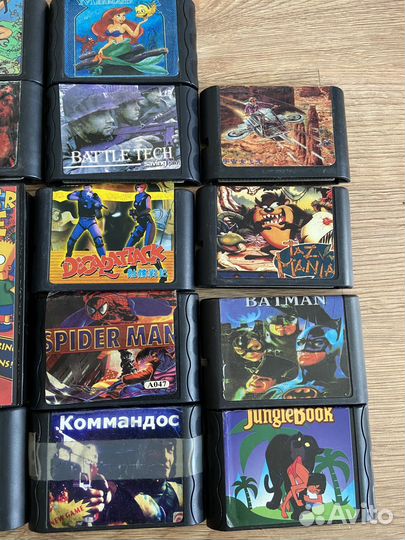 Картриджи sega