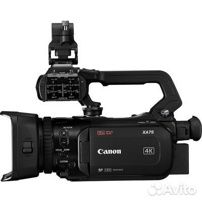 Видеокамера Canon XA75 Black