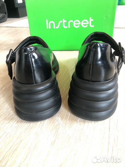 Туфли школьные женские 39 размер черные