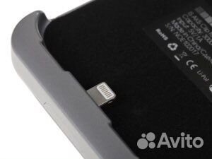 Чехол-батарея InterStep для Apple iPhone X серый