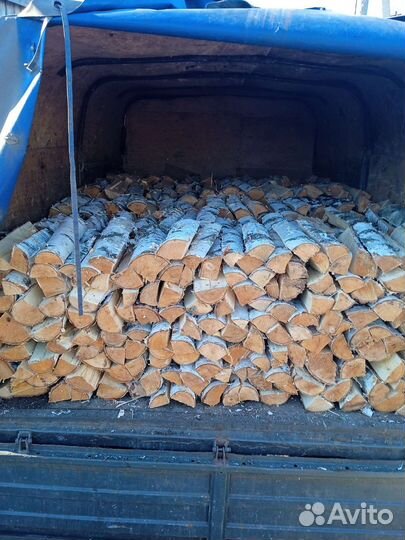 Дрова березовые колотые