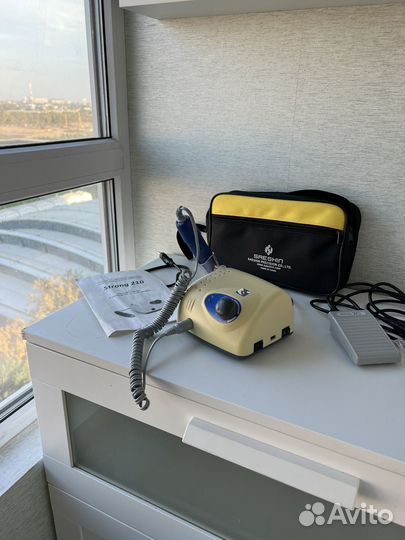 Аппарат для маникюра strong 210 оригинал