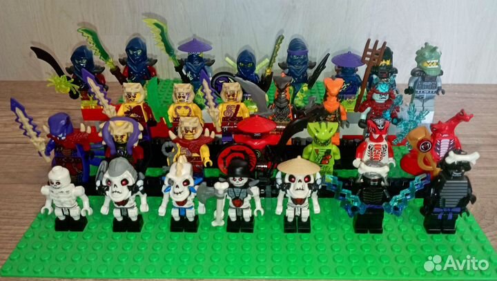 Lego Ninjago минифигурки