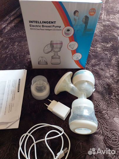 Молокоотсос avent электрический