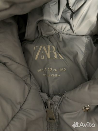 Пуховик zara 146