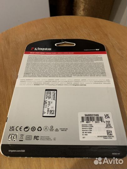 SSD kingston a400 240gb