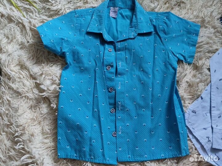 Рубашки 4-6лет смотрите фото новые