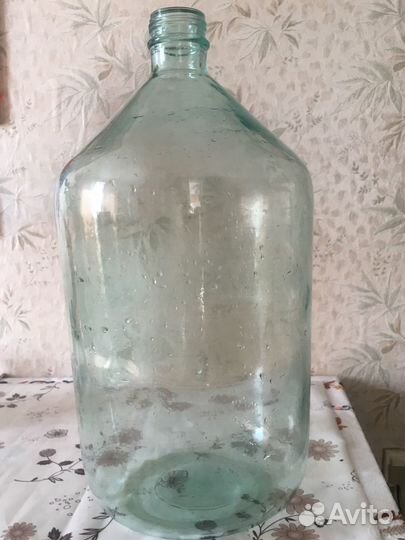 Бутылка стеклянная 20 литров