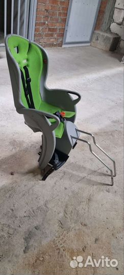 Детское велокресло заднее