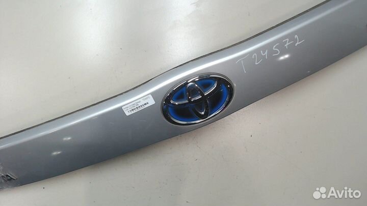 Накладка под номер Toyota Prius, 2009