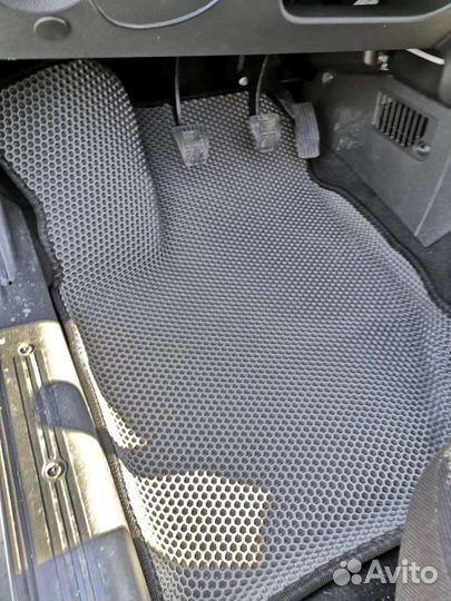 Автоковрики ева, эва с бортиками