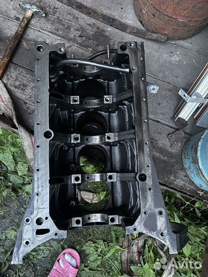 Блок цилиндров и коленвал mercedes sprinter 611981