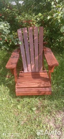 Садовое кресло адирондак