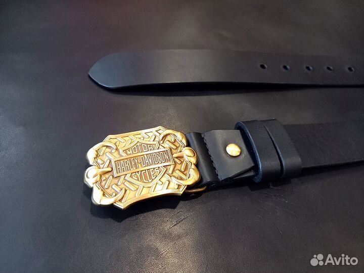 Ремни кожаные Итальянские ручная работа новые