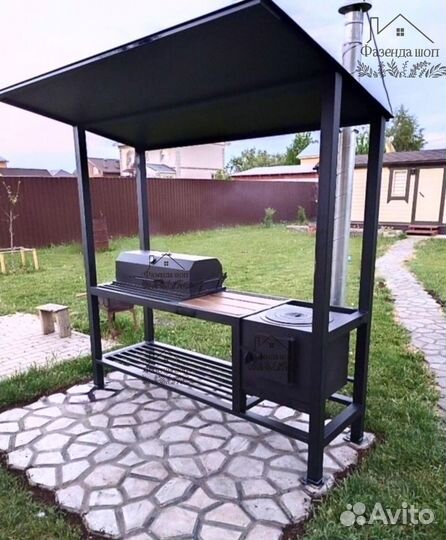 Мангал лофт