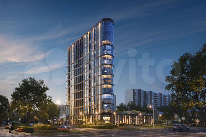 Квартира-студия, 25,1 м², 14/19 эт.