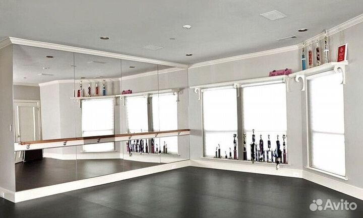 Зеркала в спортзалы