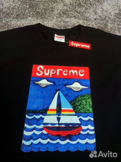 Футболка supreme ss20 week 8 salilboat tee