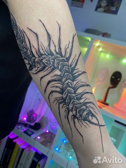 Татуировка/тату/художественная татуировка