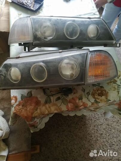Фары на daewoo nexia n100.цена за пару