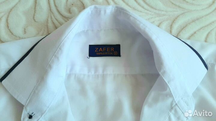 Рубашка белая на мальчика р.146-152