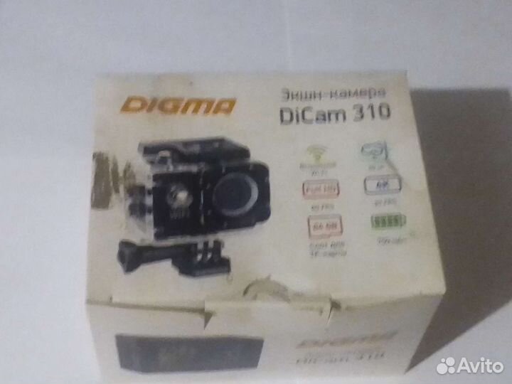 Экшн камера Digma Dicam 310