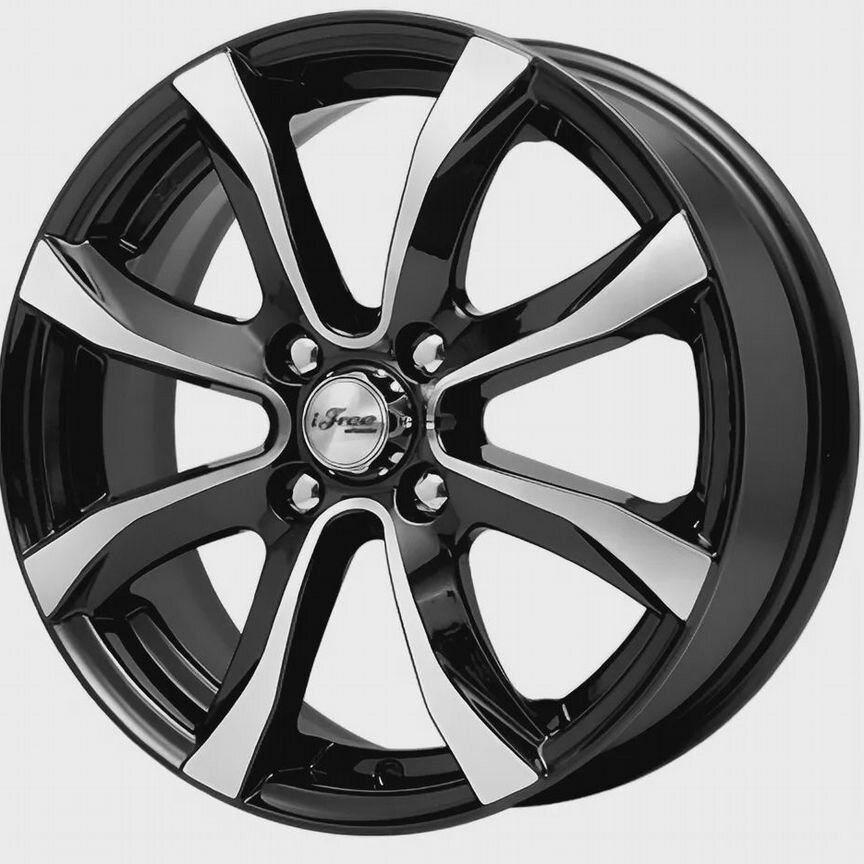 Диски iFree Дайс 6x15 4x108 ET45 D63.3 Блэк Джек