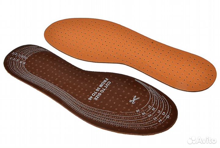 Стельки для обуви, влаговпитывающие, р-р 36-46, ss