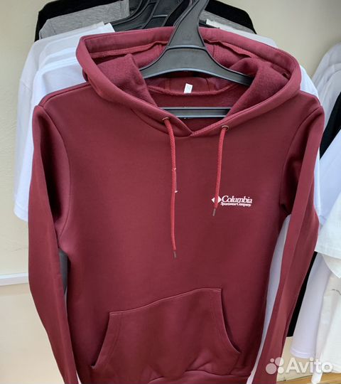 Худи columbia на флисе