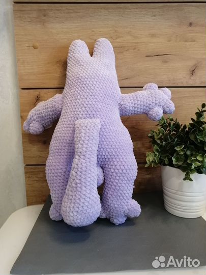 Игрушка мягкая Кот Саймона вязанная handmade