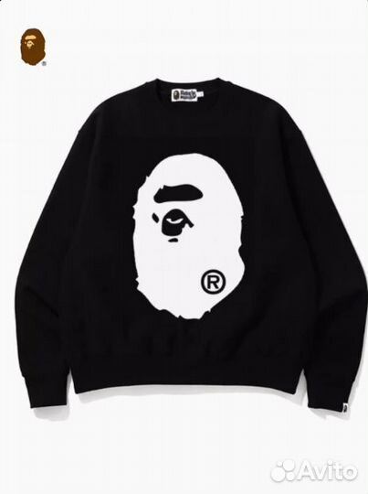 Свитшот bape черный