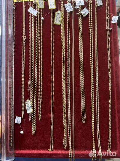 Цепь золото 585