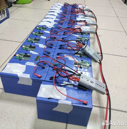 Литиевый тяговый аккумулятор 24в - 48в