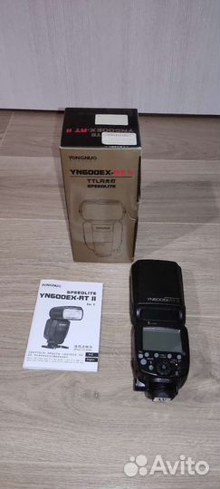 Вспышка Yongnuo Speedlite yn600ex-RT II for Canon