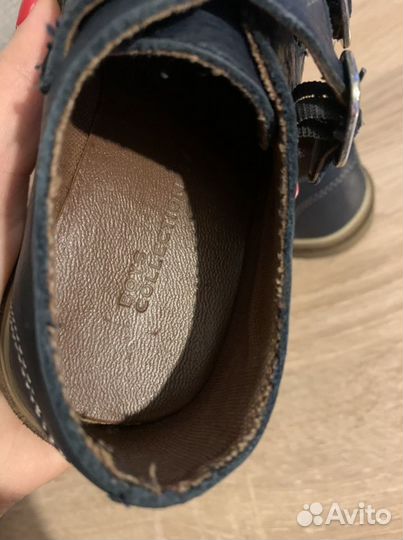 Кожаные туфли zara