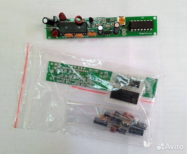 Аналоговая планка (набор) FM тюнер 87.5-108 Мгц