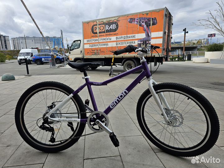 Велосипед emon фиолетовый