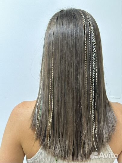 Кератиновое выпрямление волос