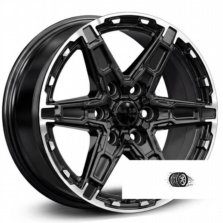 Литые диски K&K 8×R18 6×114.3